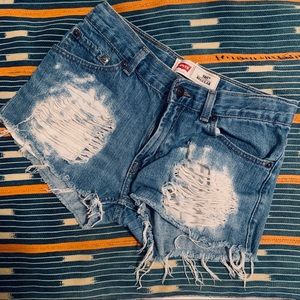Blue Jean Levi’s 505 Regular Shorts